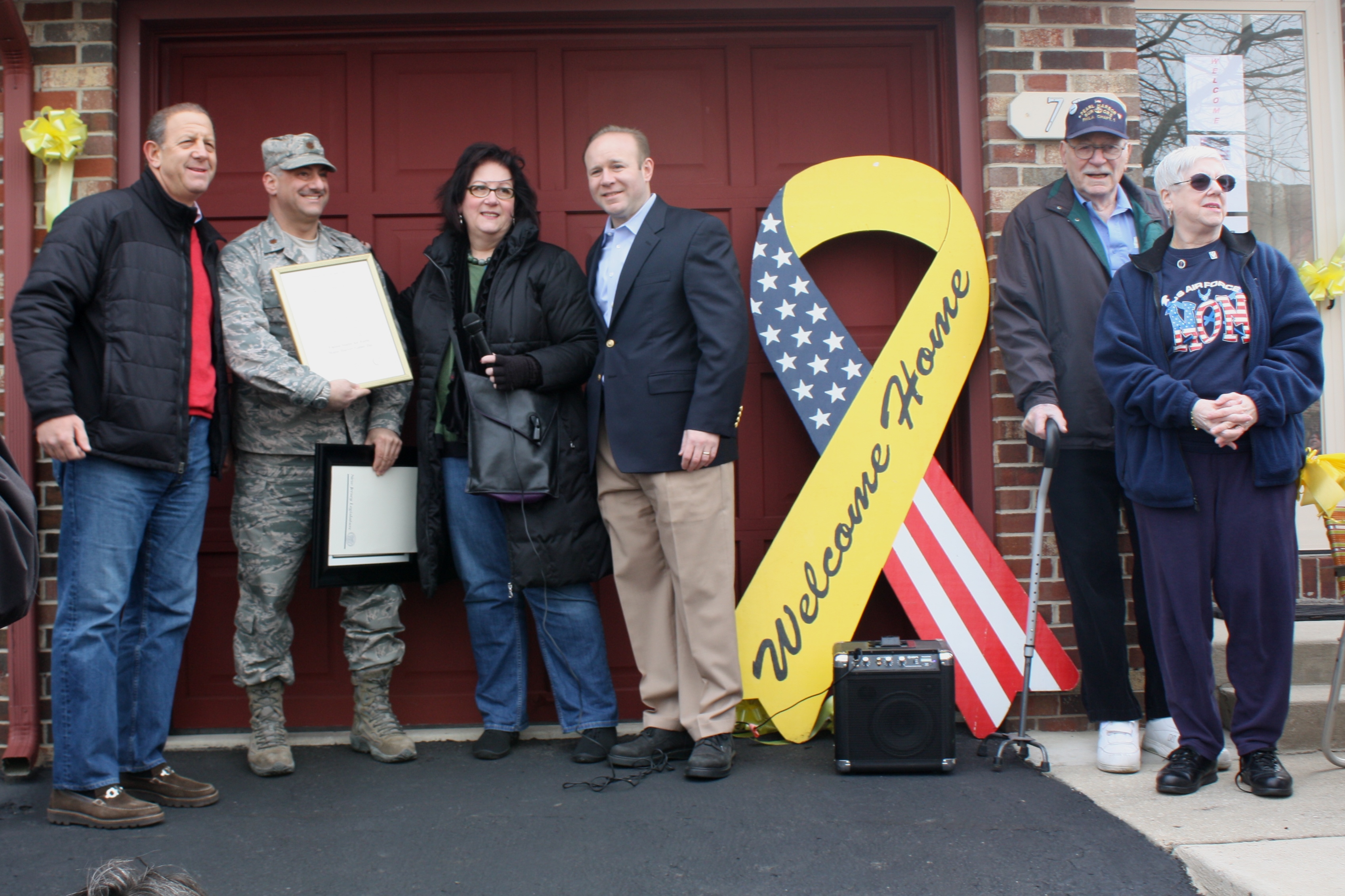 Welcome Home Major Gaber 28